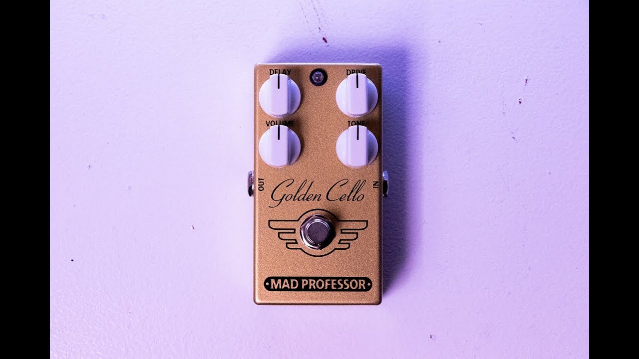 Mad Professor Golden Cello Overdrive - YouTube