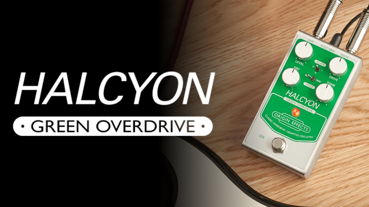 ORIGIN EFFECTS Halcyon Green Overdrive | M.I.D. Miyaji Import Division