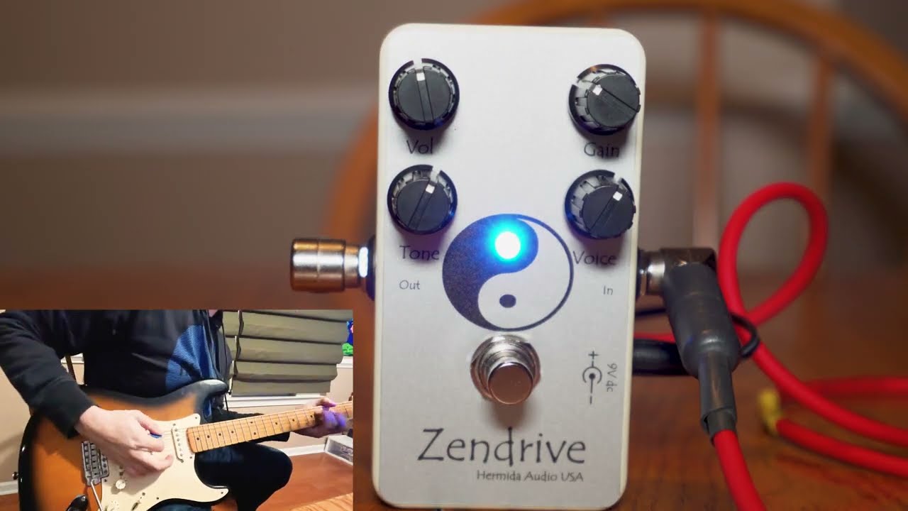 Hermida Audio / Lovepedal White Zendrive - No Talking Demo - YouTube