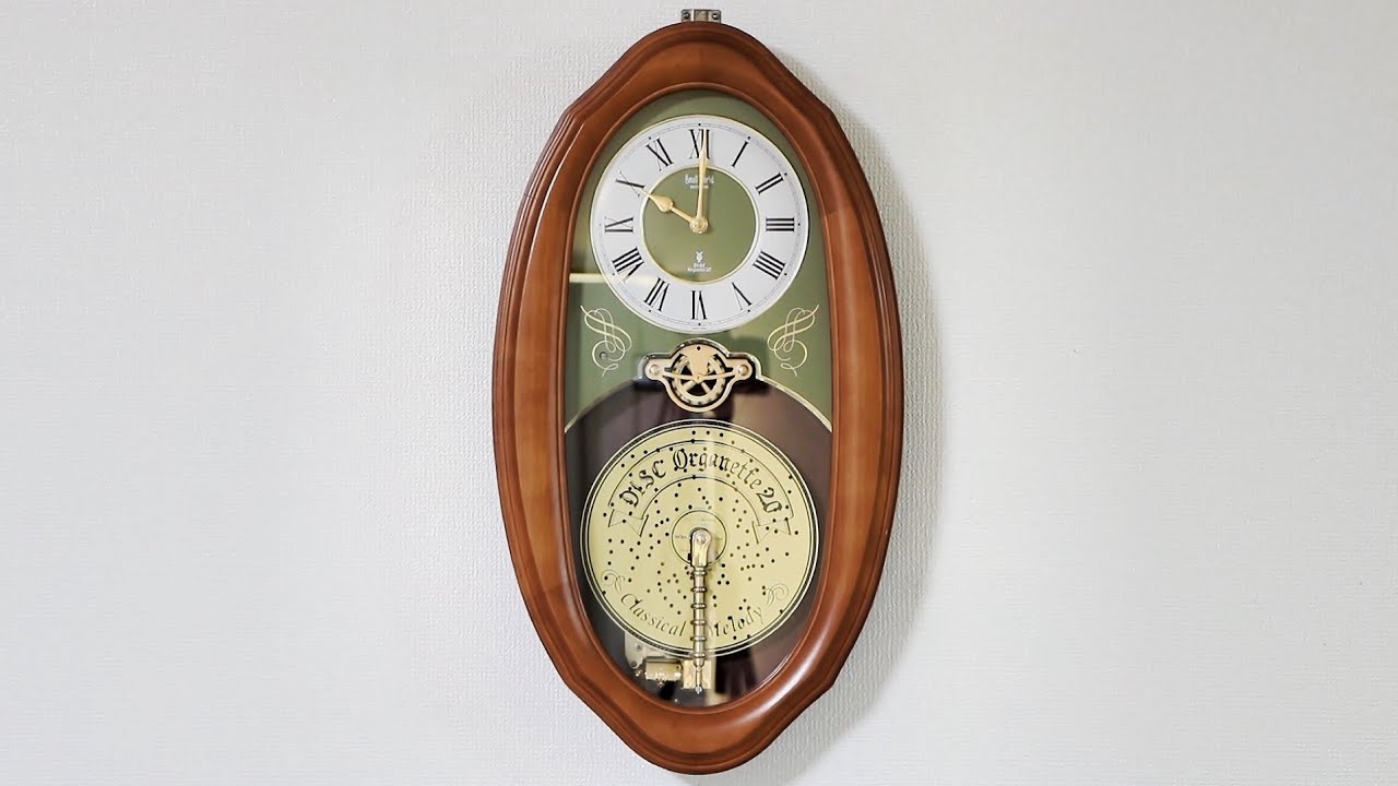 SmallWorld RHYTHM disc 20 organette music box 4MH729RH リズム時計