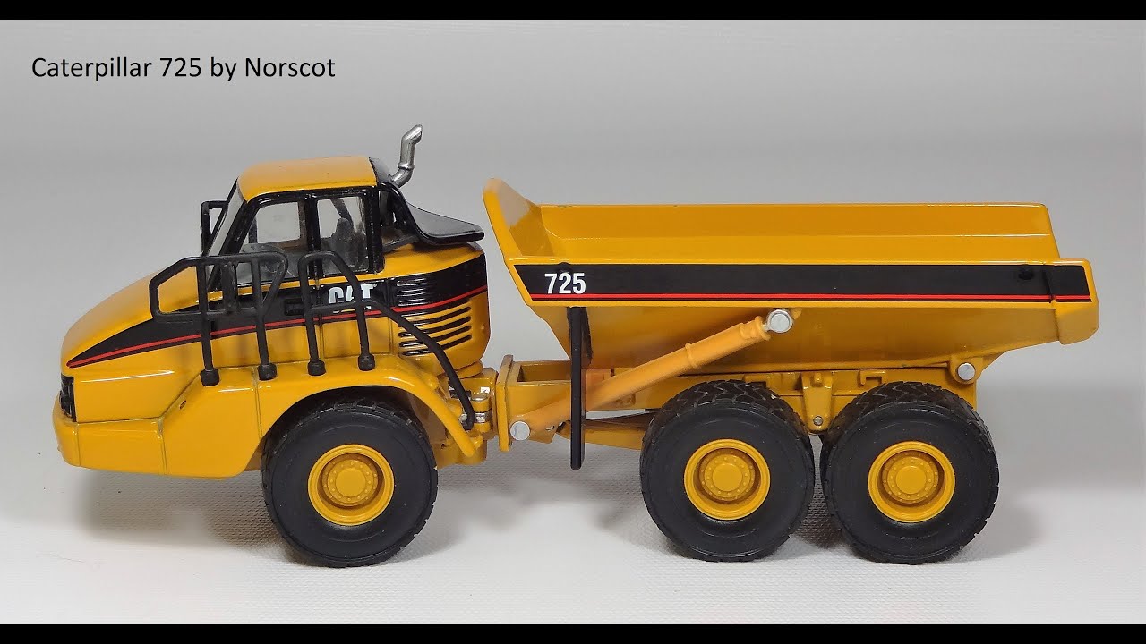 Norscot CAT Caterpillar 725 Articulated Dump Truck 1:50 Scale