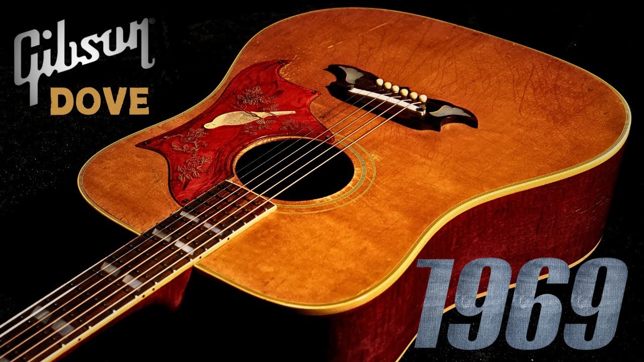 Gibson DOVE ADJ NT】1969年製 このボロボロがカッコイイ！イ