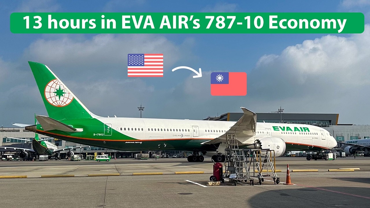 EVA AIR Boeing 787-10 Economy Trip Report | Seattle to Taipei