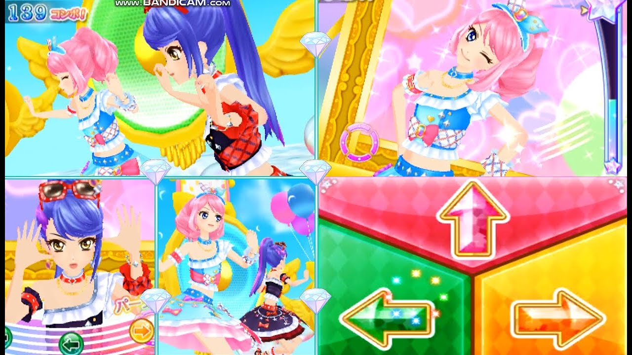 3DSアイカツスターズ！桜庭ローラ&如月ツバサでアイカツ☆ステップ