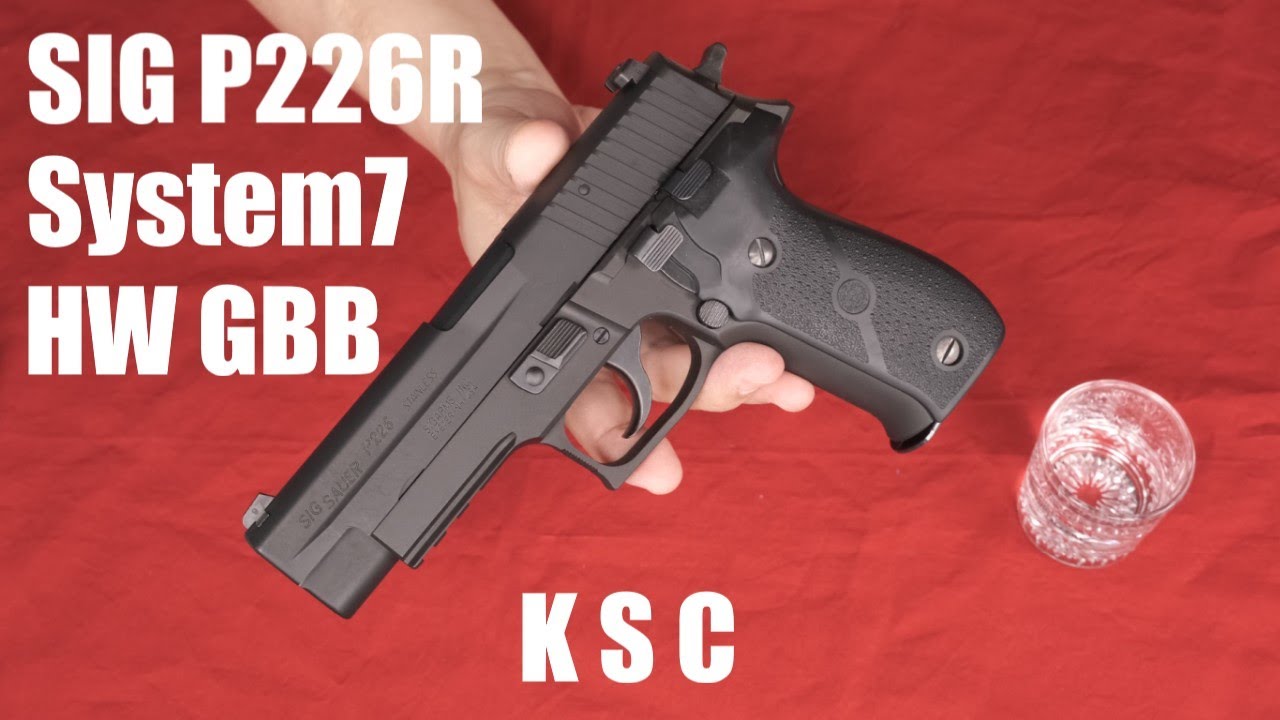 P226R HW System7 ガスブローバック KSC - YouTube