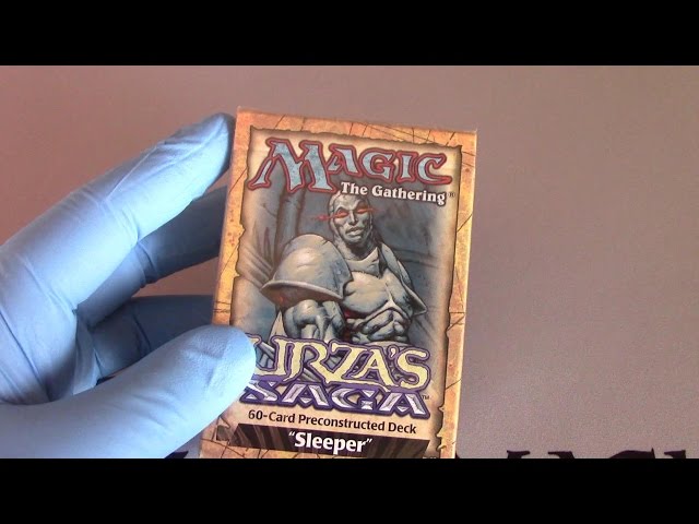 Urza's Saga Sleeper Preconstructed deck! Thanks DeriumsCCG's! MTG