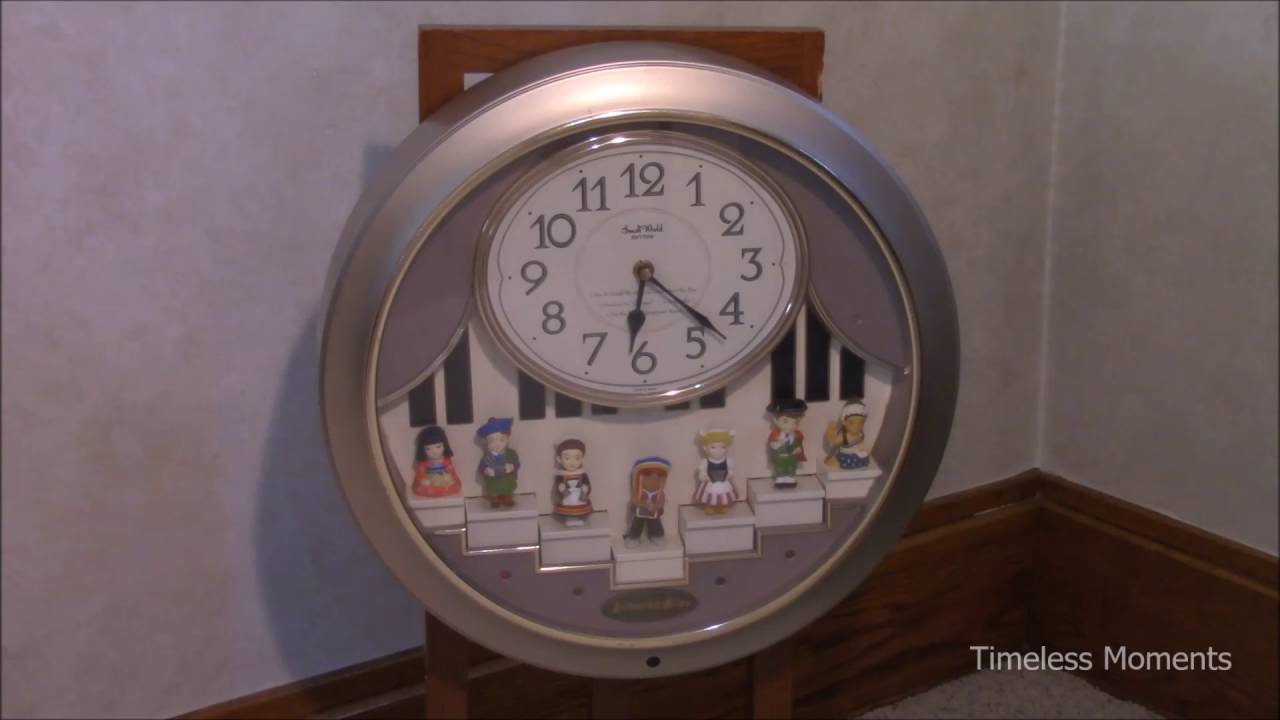 RHYTHM Jumping Kids Clock - 4MH721RH18 （リズム・スモールワールド