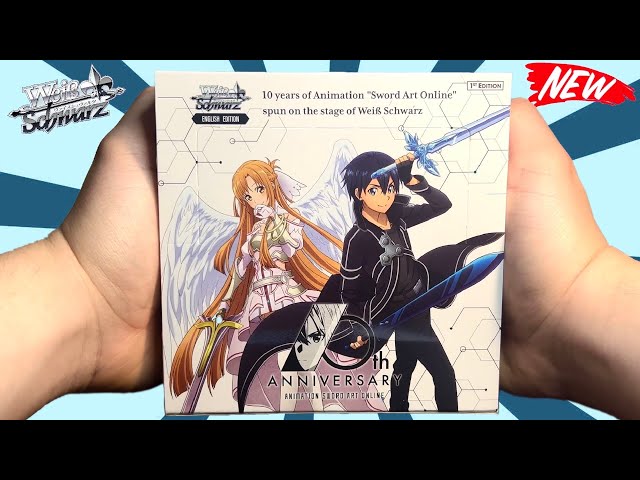 OPENING A SWORD ART ONLINE 10TH ANNIVERSARY - WEISS SCHWARZ