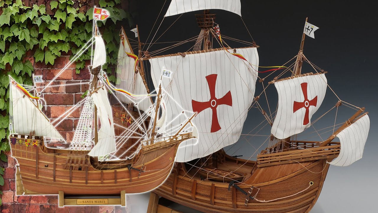 1/50 サンタマリア】製品紹介 - YouTube