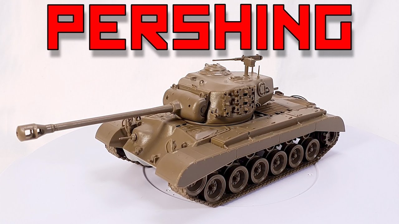 Tamiya Pershing [1:48] - YouTube