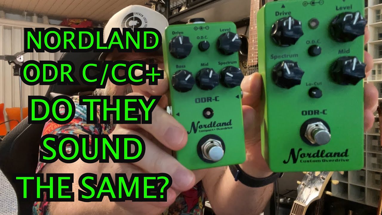 Nordland ODR-C vs. CC+ knob by knob comparison - YouTube