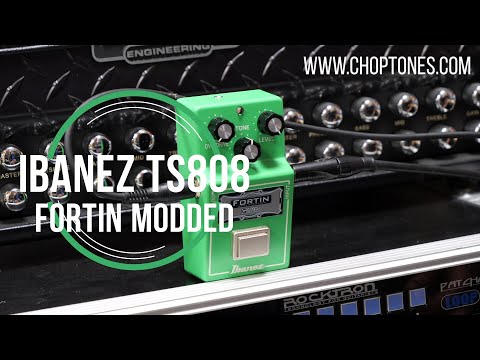 Fortin modded TS808 Tube Screamer - YouTube
