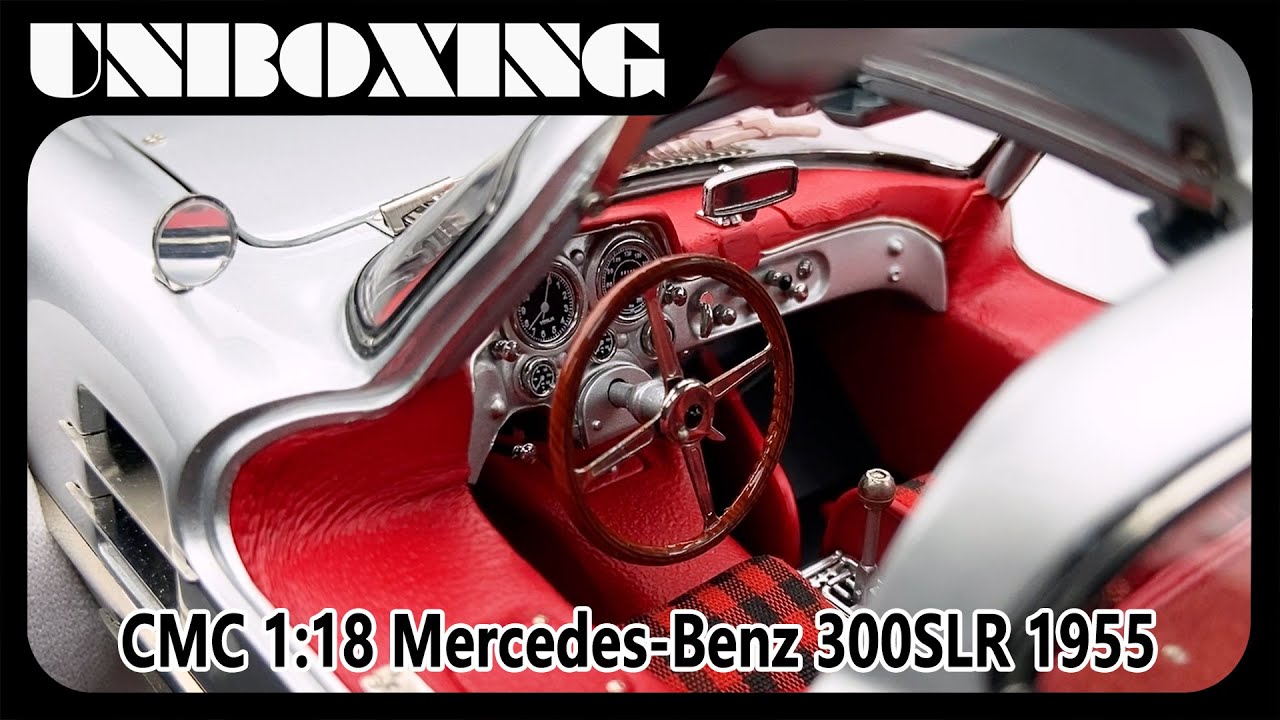 Mercedes-Benz 300 SLR Uhlenhaut Coupe 1955 / 1:18 CMC diecast car