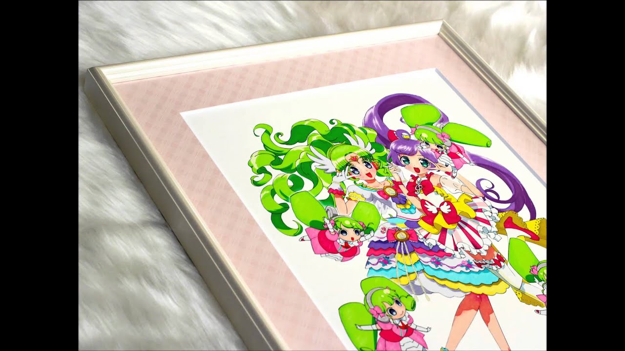 e組限定］プリモアート プリパラアートボード「らぁらとファルル