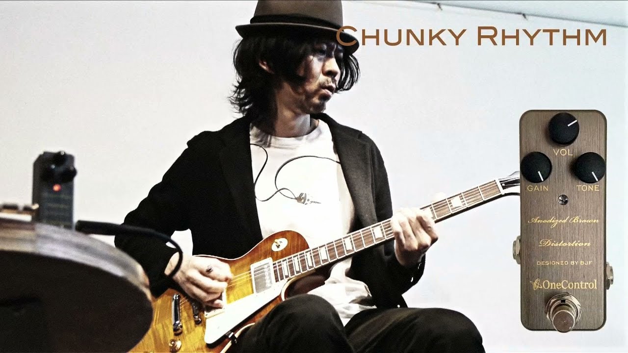 One Control ( ワンコントロール ) Anodized Brown Distortion ギター