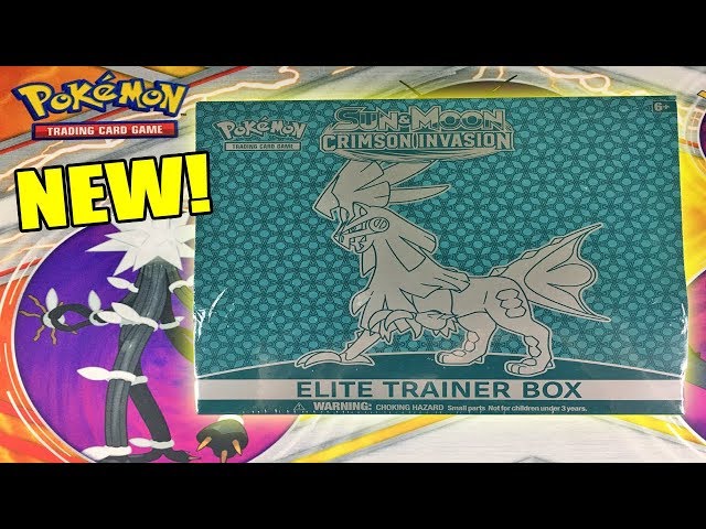 MOST EPIC POKEMON CRIMSON INVASION ELITE TRAINER BOX OPENING