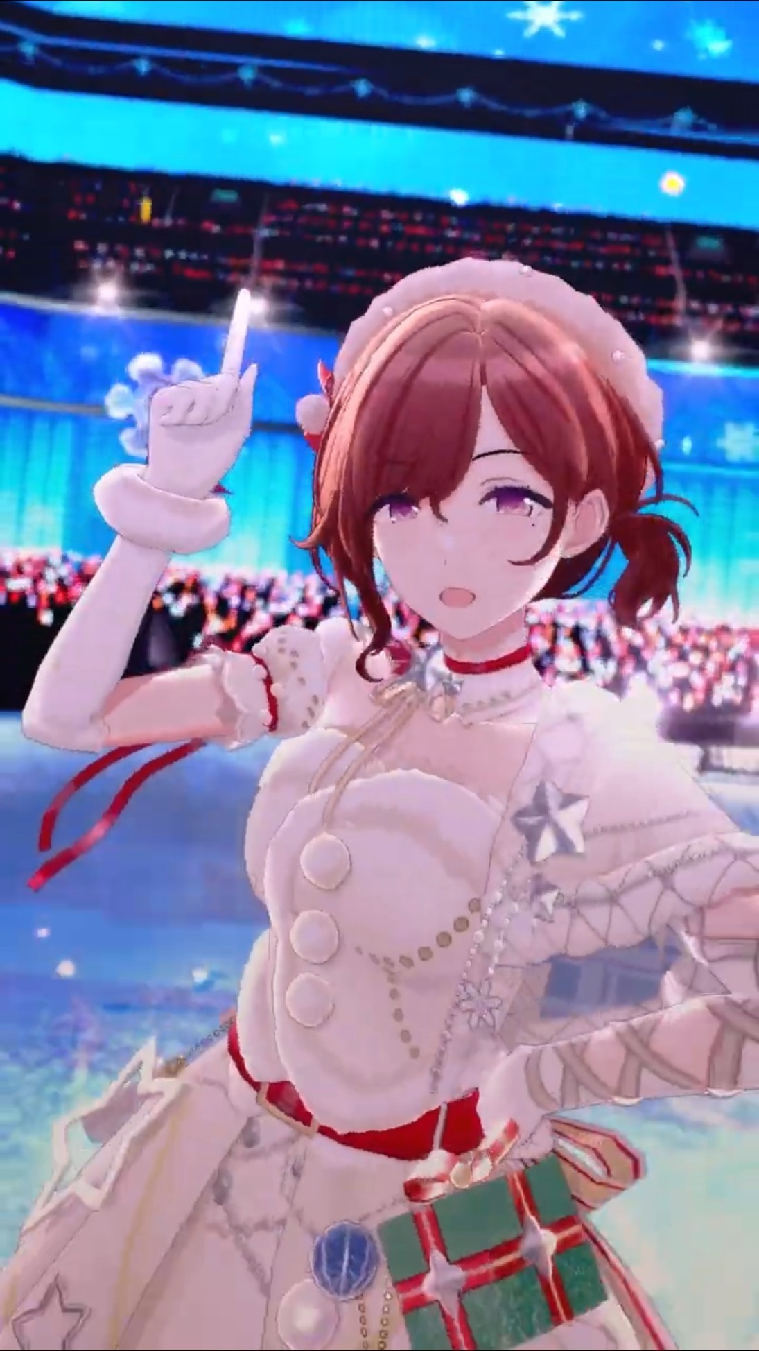 縦画面 #小宮果穂 #杜野凛世 #樋口円香 SSR「SNOW FLAKES MEMORIES