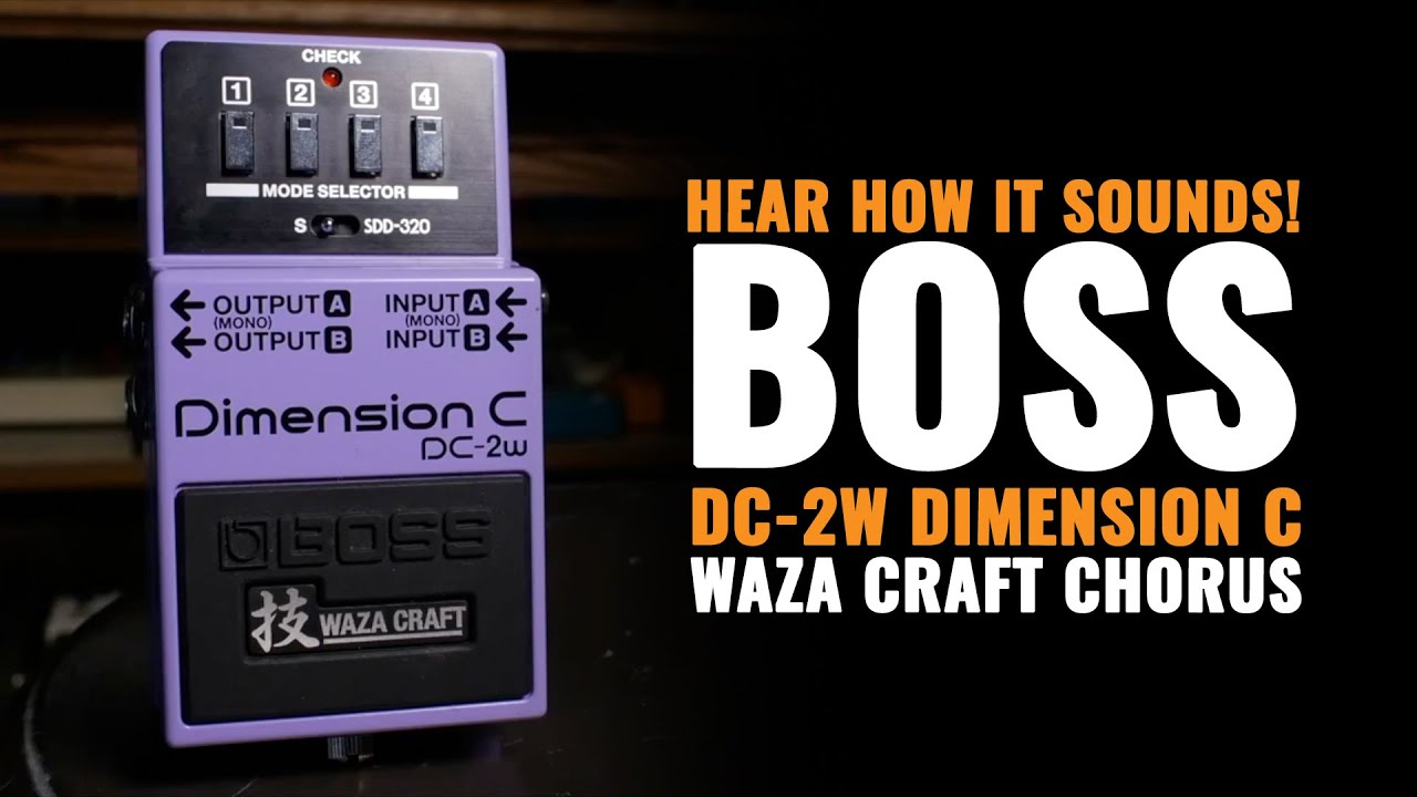Boss DC-2W Dimension C Waza Craft Chorus Pedal – Chicago Music