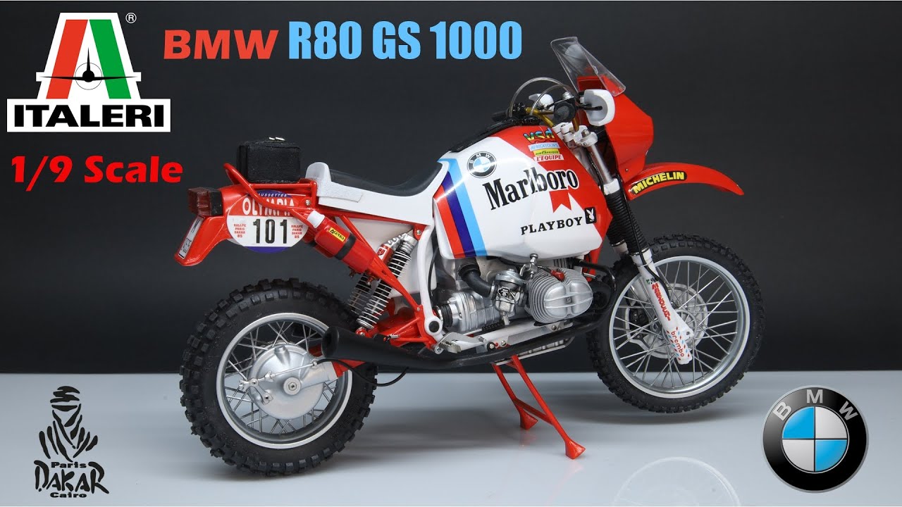 Italeri BMW R80 GS 1000 Paris Dakar 1985 #bmw #dakar #models