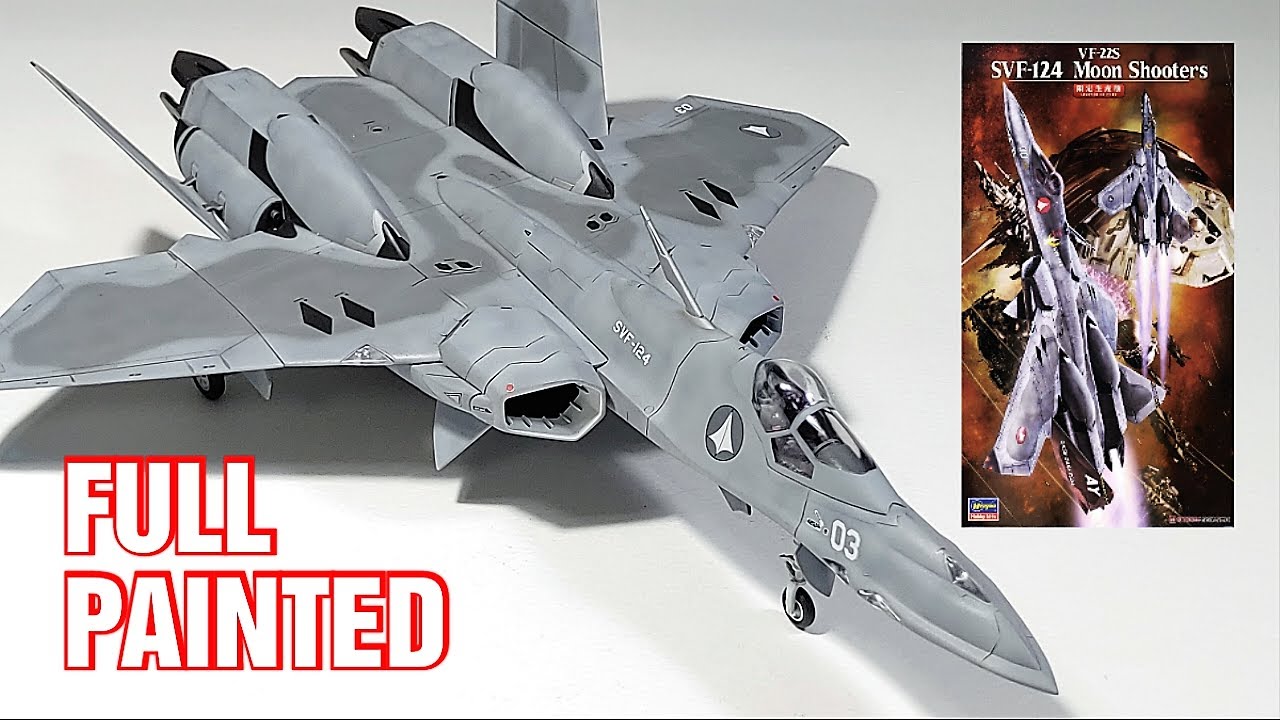HASEGAWA 1/72 VF-22S SVF-124 'MOON SHOOTERS' ハセガワ ムーン