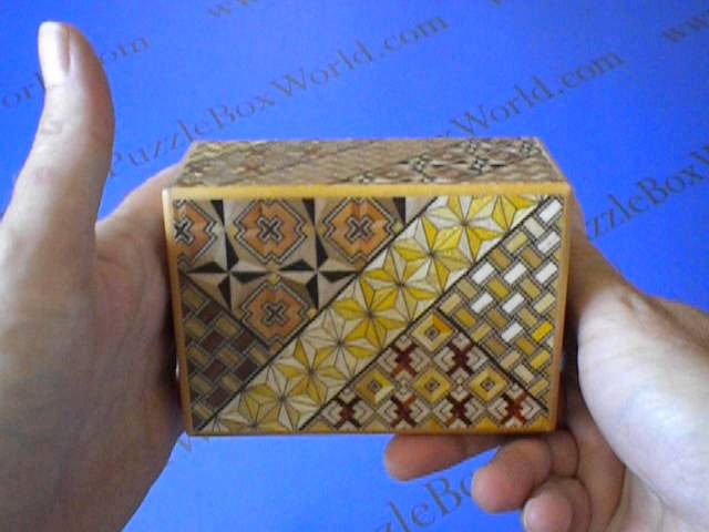 A 4 Sun 12 Step Yosegi Japanese Puzzle Box - YouTube