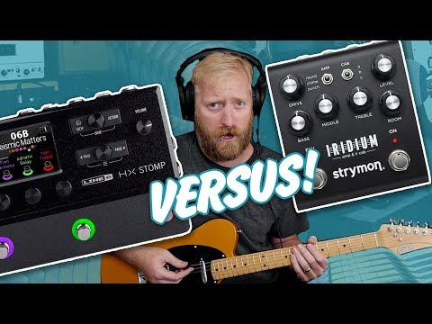 Strymon IRIDIUM - vs. - Line6 HX STOMP - SAME IR! - OVERDRIVE