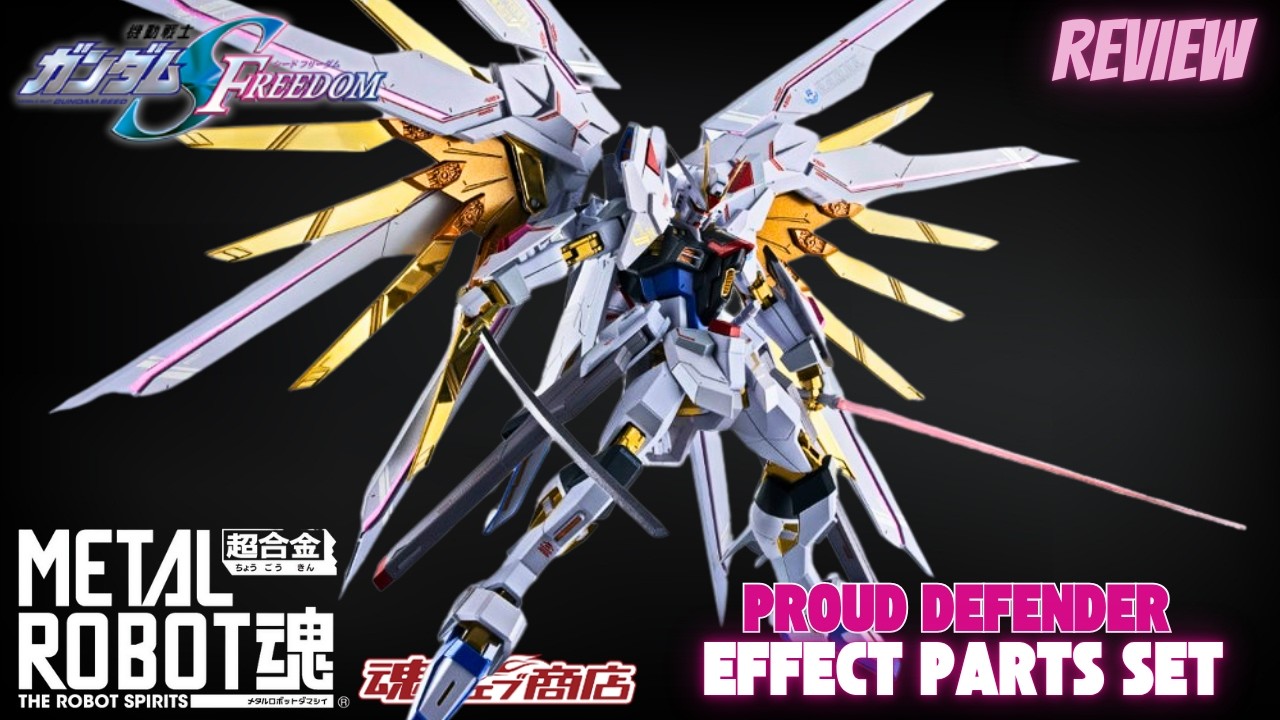 Metal Robot Spirits Proud Defender Effect Part Set (Mighty Strike