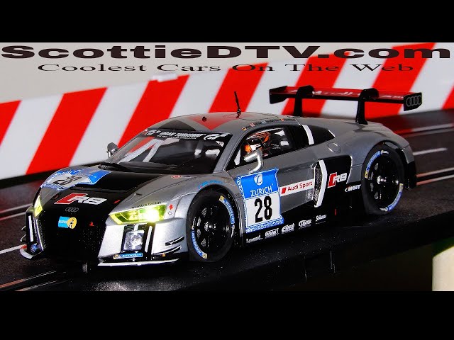 Carrera Digital 132 Audi R8 Race Car Review ScottieDTV