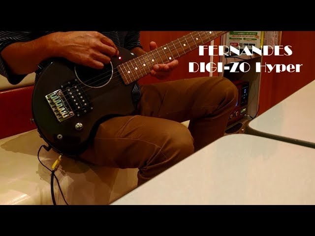 Fテレ FERNANDES DIGI ZO Hyper エフェクター付きのzo3！これだけで