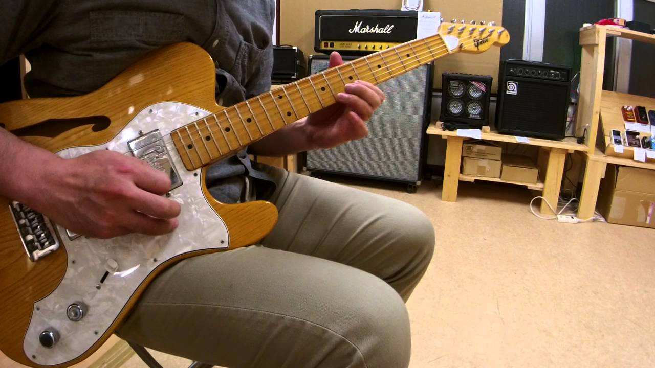 Early70's Greco TE-380 Clean - YouTube