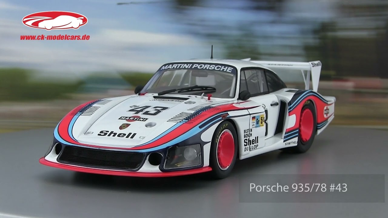 WERK83 1:18 Porsche 935/78 Moby Dick #43 8th 24h LeMans 1978