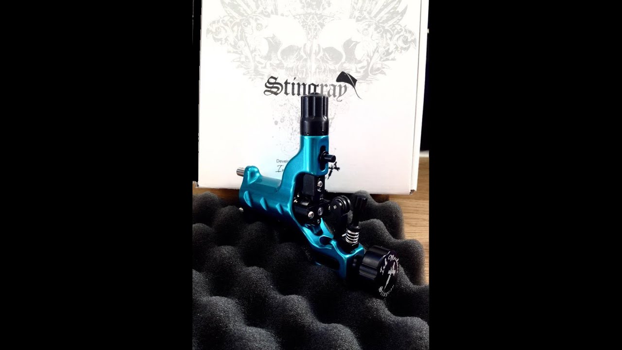 Stingray X2 Tattoo Machine unboxing & overview Inkmachines - YouTube