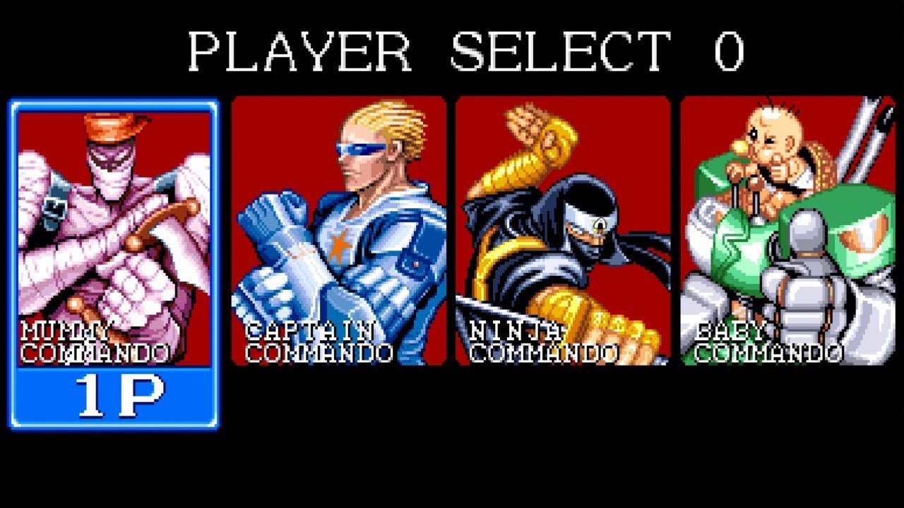Captain Commando] First time playing Capcom belt action retro game