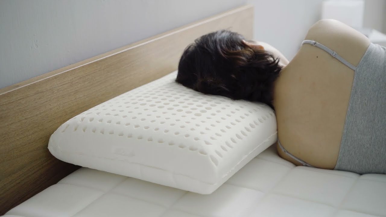カステラまくら (ラテックス)｜Sleepy Tofu Latex Pillow