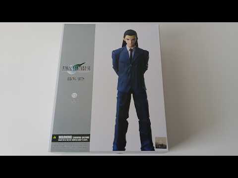 Square Enix Bring Arts Final Fantasy VII Tseng Figure unboxing