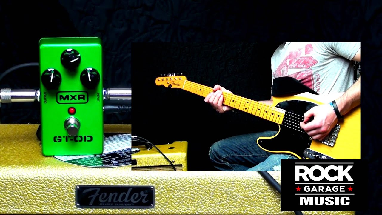 MXR GT-OD Overdrive Pedal - YouTube