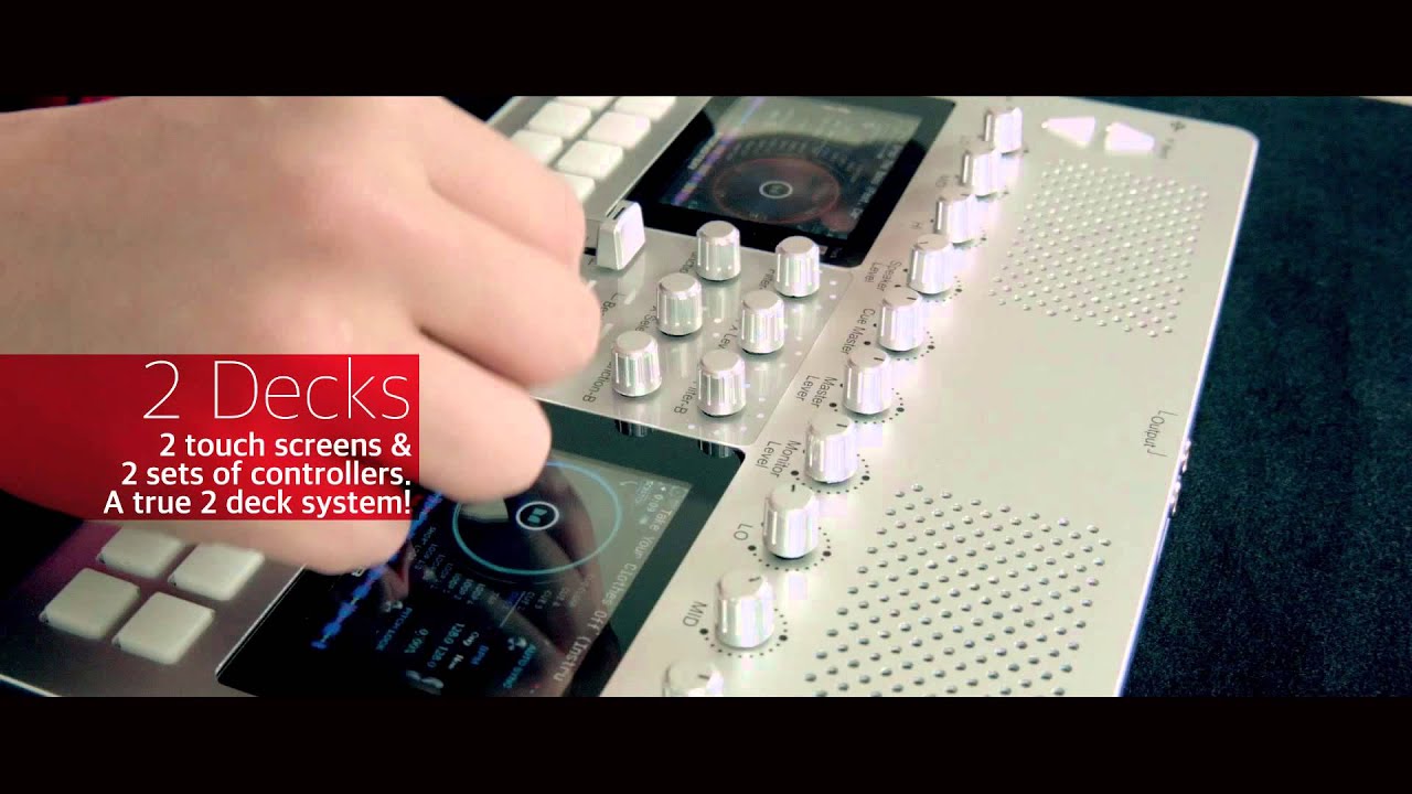 GODJ Plus 世界初！A4サイズのクラブハウス。スピーカー付きDJシステム