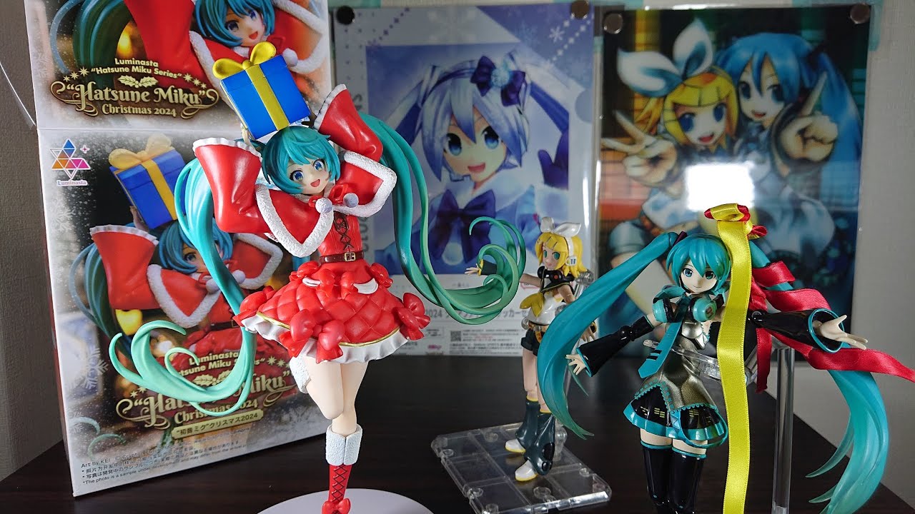 幼いサンタ！】 Luminasta 初音ミク クリスマス2024 レビュー！ - YouTube