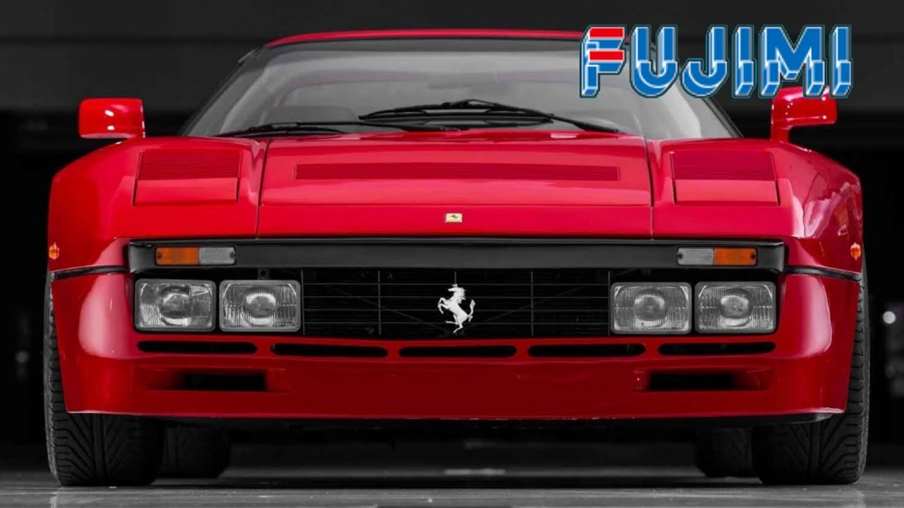 フジミ 絶版キット フェラーリ288GTOを少し拘って作る3 - YouTube