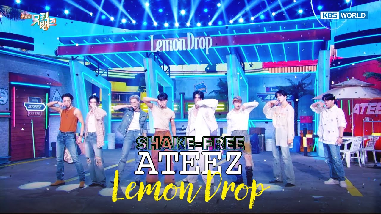 SHAKE FREE] Lemon Drop - ATEEZ エイティーズ 에이티즈 | KBS WORLD