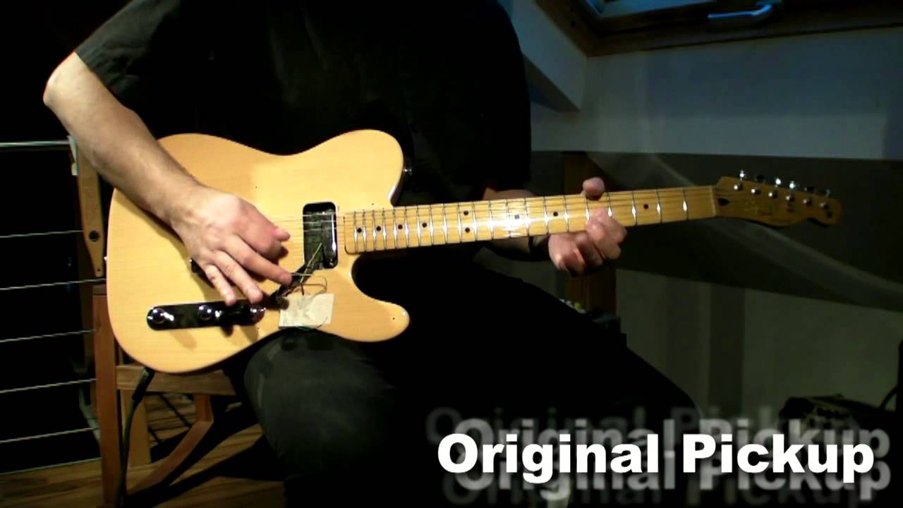 SQUIER Telecaster Classic Vibe - Neck Pickup Test - YouTube