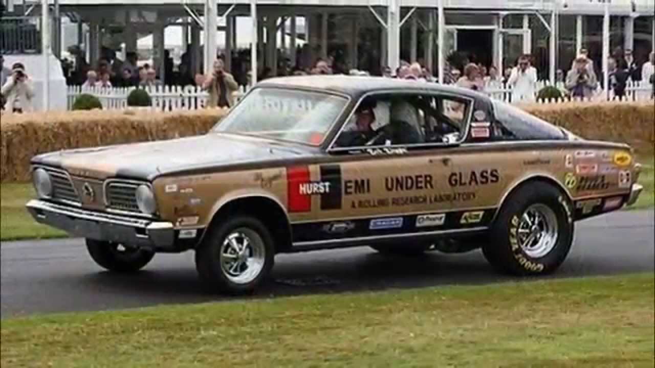 1966 Plymouth Barracuda Hurst Hemi Under Glass Collection - YouTube