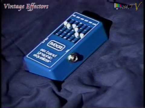イシバシ楽器】Vintage Effectors「MXR 6band Graphic Equalizer