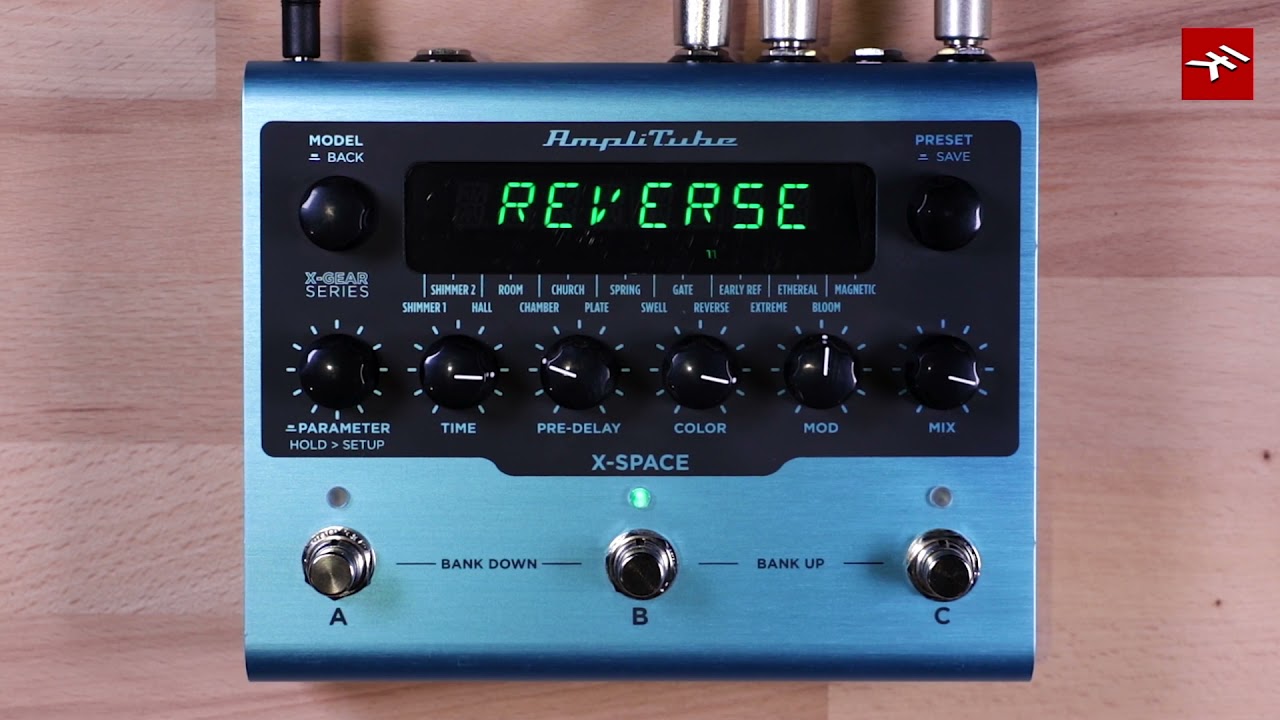 IK Multimedia AmpliTube X-SPACE - 16種類のリバーブとキャビネット