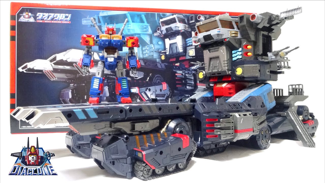 Diaclone】DA-95 ROBOTBASE GRAND DION wotafa's review - YouTube