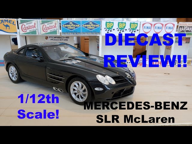 Mercedes-Benz SLR McLaren 1/12 by Motor Max Diecast review - YouTube