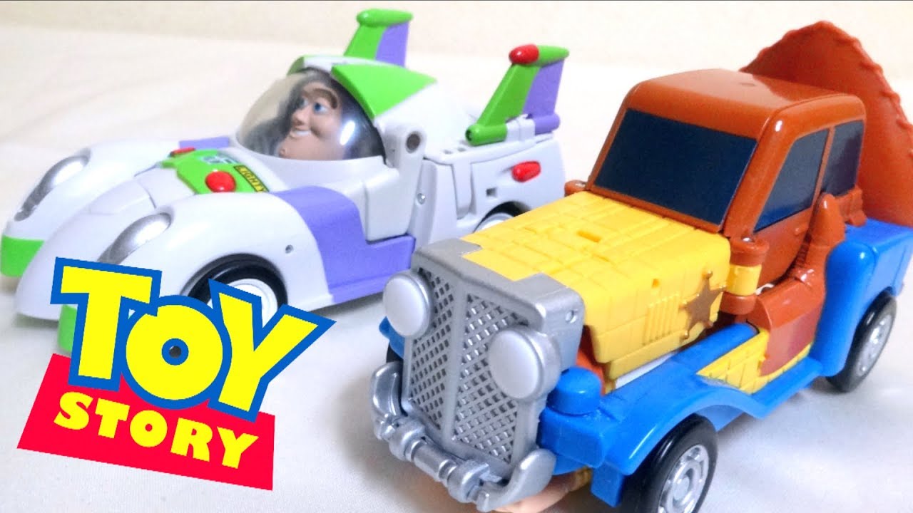 Toy Story】Transform to a Vehicle Woody & Buzz Lightyear wotafa's