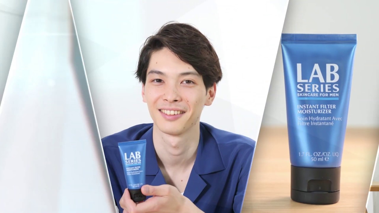 肌印象をアップしながらスキンケア。ラボ シリーズの乳液を守屋光治が