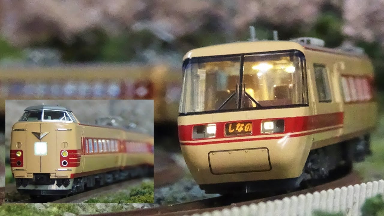 Nゲージ KATO 381系 パノラマしなの 登場時仕様 走行シーン集 - YouTube