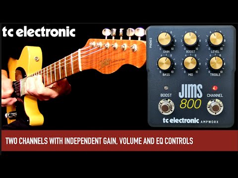 TC Electronic JIMS 800 PREAMP - YouTube